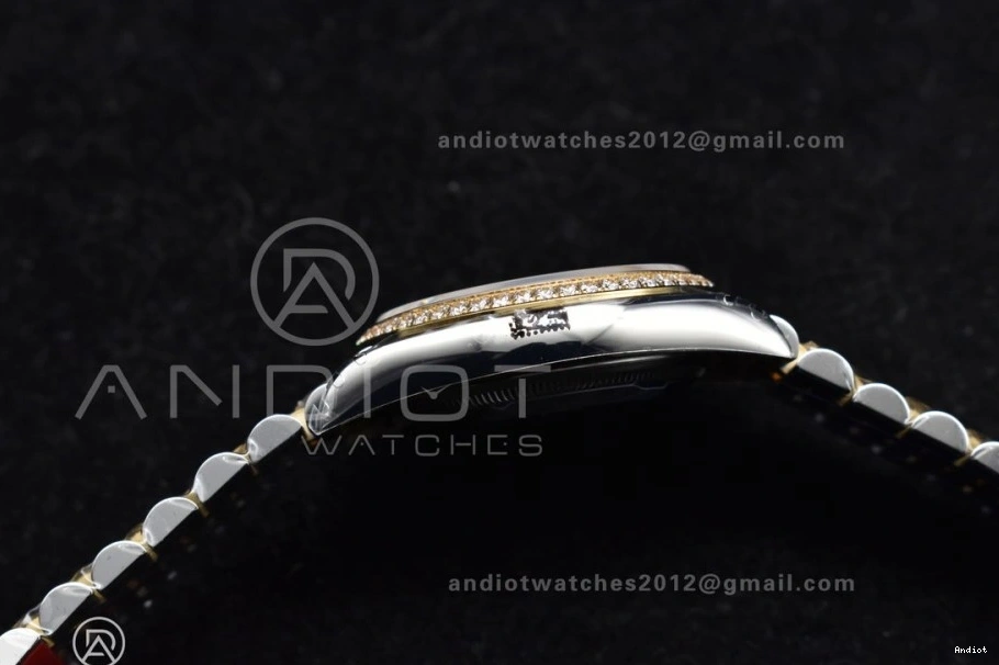 36 Textured 904L VSF on Edition 126283rbr Bracelet 1:1 Dial Jubilee Best SS YG VS3235 Steel DateJust 0216